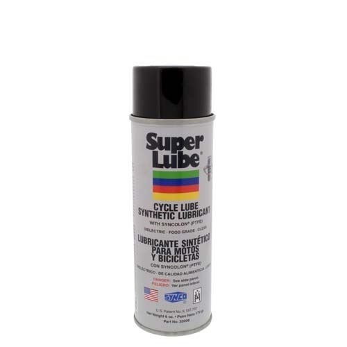 Super Lube® Cycle Lube Synthetic Lubricant with Syncolon® (PTFE)