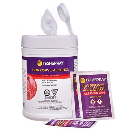 Isopropyl Alcohol (IPA) Wipes – 99.8%