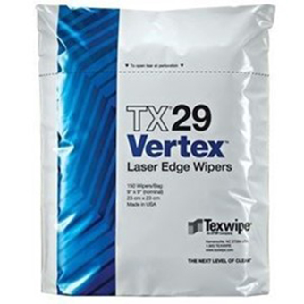 Vertex® Dry Cleanroom Wipers: TX29