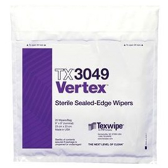 Sterile Vertex® (Dry Wipers): TX3049