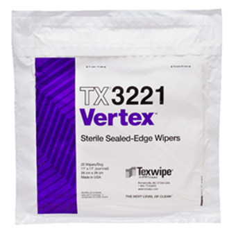 Sterile Vertex® (Dry Wipers): TX3221