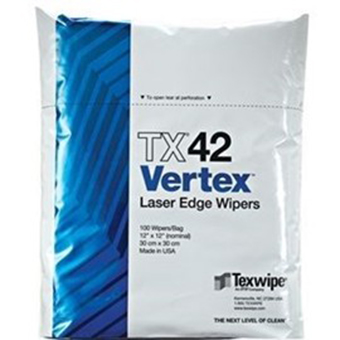 Vertex® Dry Cleanroom Wipers: TX42